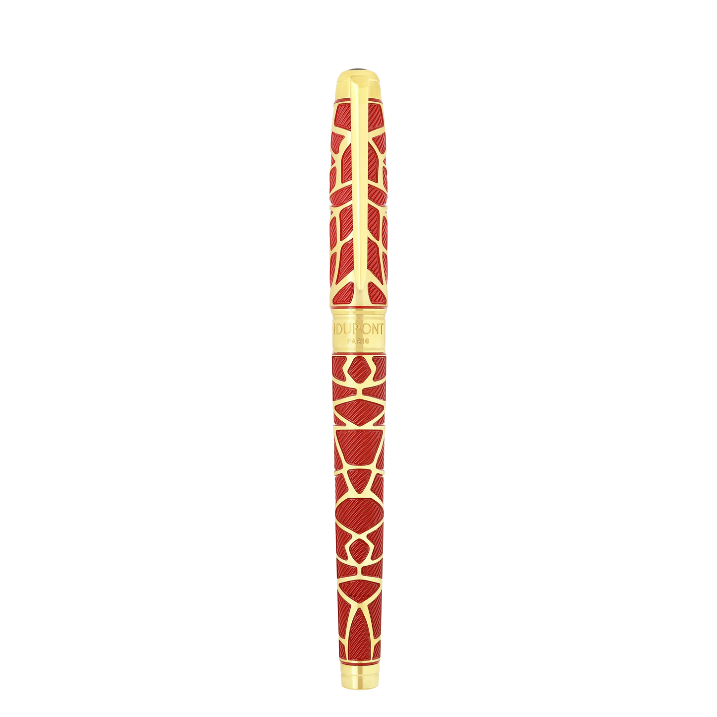 S.T. Dupont Line D Eternity Large Fountain Pen - Orlinski in Red & Gold