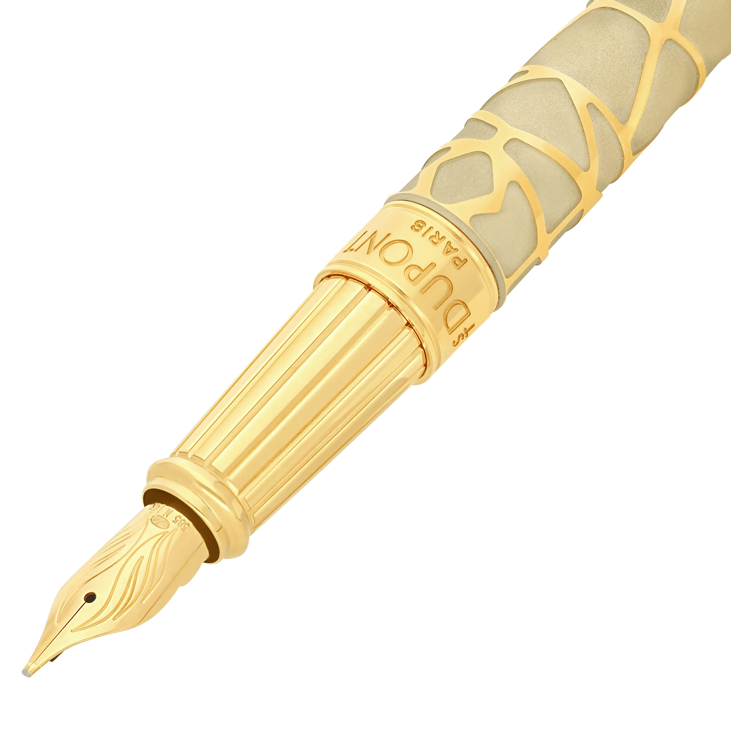 S.T. Dupont Line D Eternity Large Fountain Pen - Orlinski in Gold