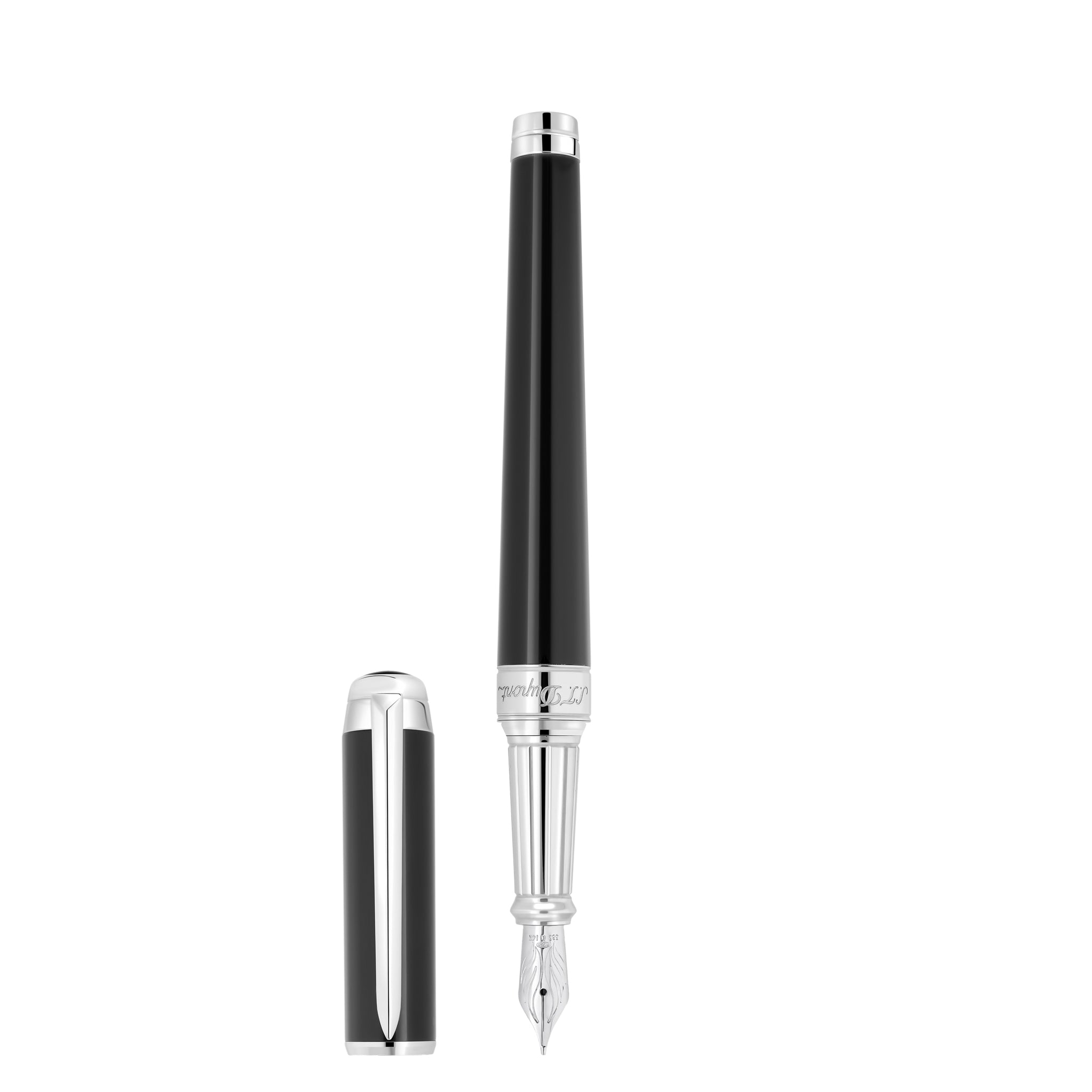 S.T. Dupont Eternity XL Fountain Pen - Black Lacquer – Dromgoole's
