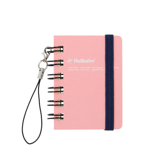 Delfonics Rollbahn micro! Spiral Notebook - Light Pink