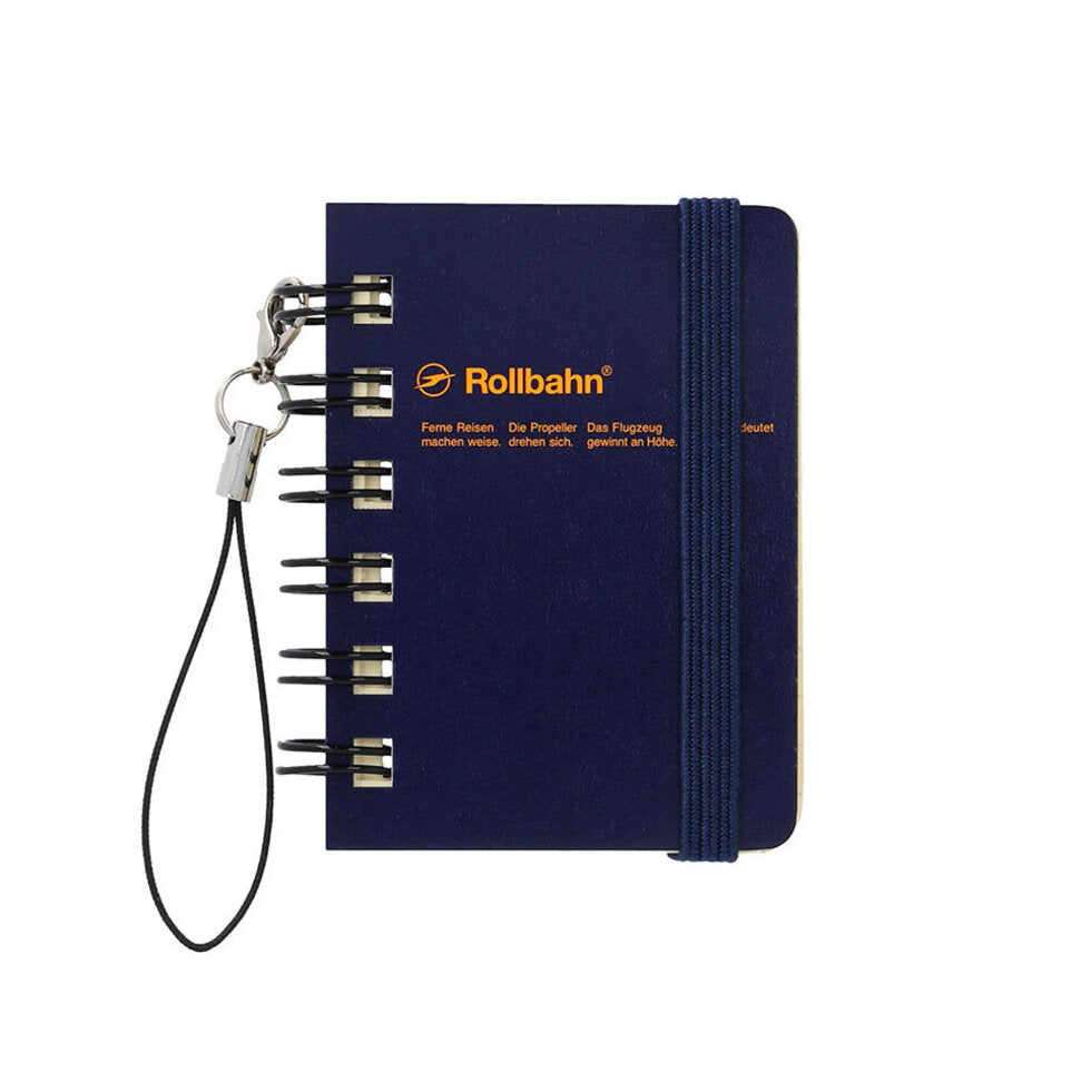 Delfonics Rollbahn micro! Spiral Notebook - Dark Blue
