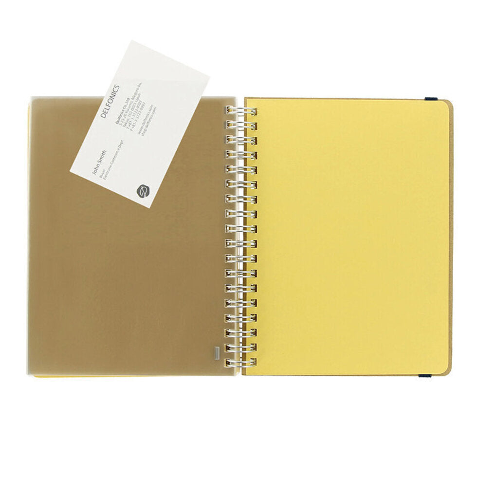 Delfonics Rollbahn Spiral Large Notebook - Glitter Light Blue