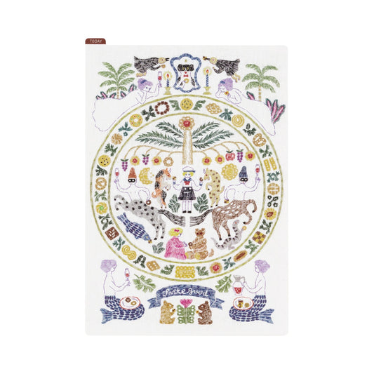 Hobonichi A5 Pencil Board - iyo okumi: Happy Tea Time - Taste Good