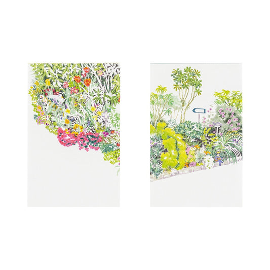 Hobonichi Brief Message Memos - iyo okumi: Some Days Ago (Set of 2)