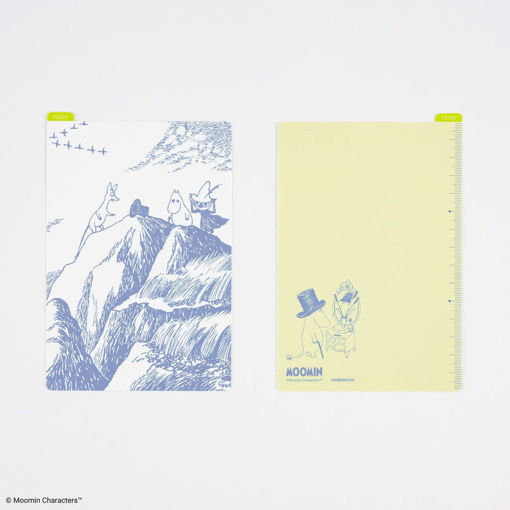 Hobonichi A6 Pencil Board - Moomin: (Mysterious Hat)