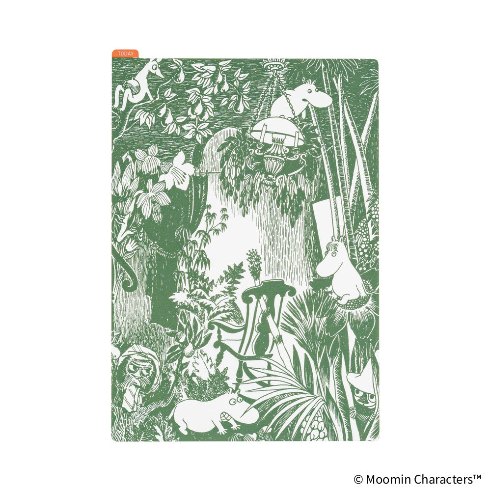 Hobonichi A5 Pencil Board - Moomin: (Jungle Game)