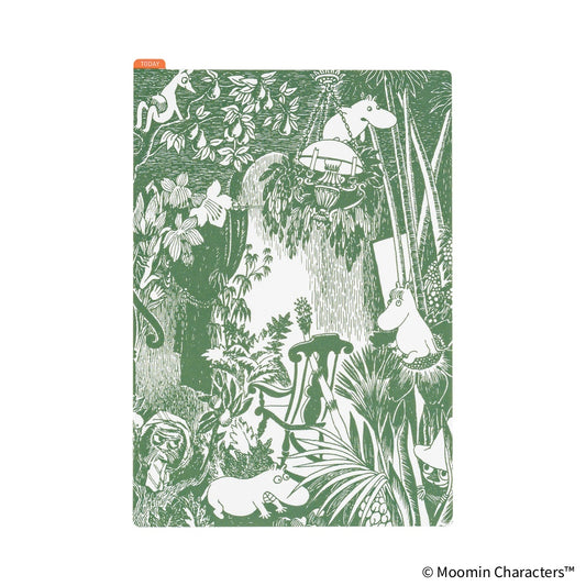 Hobonichi A5 Pencil Board - Moomin: (Jungle Game)