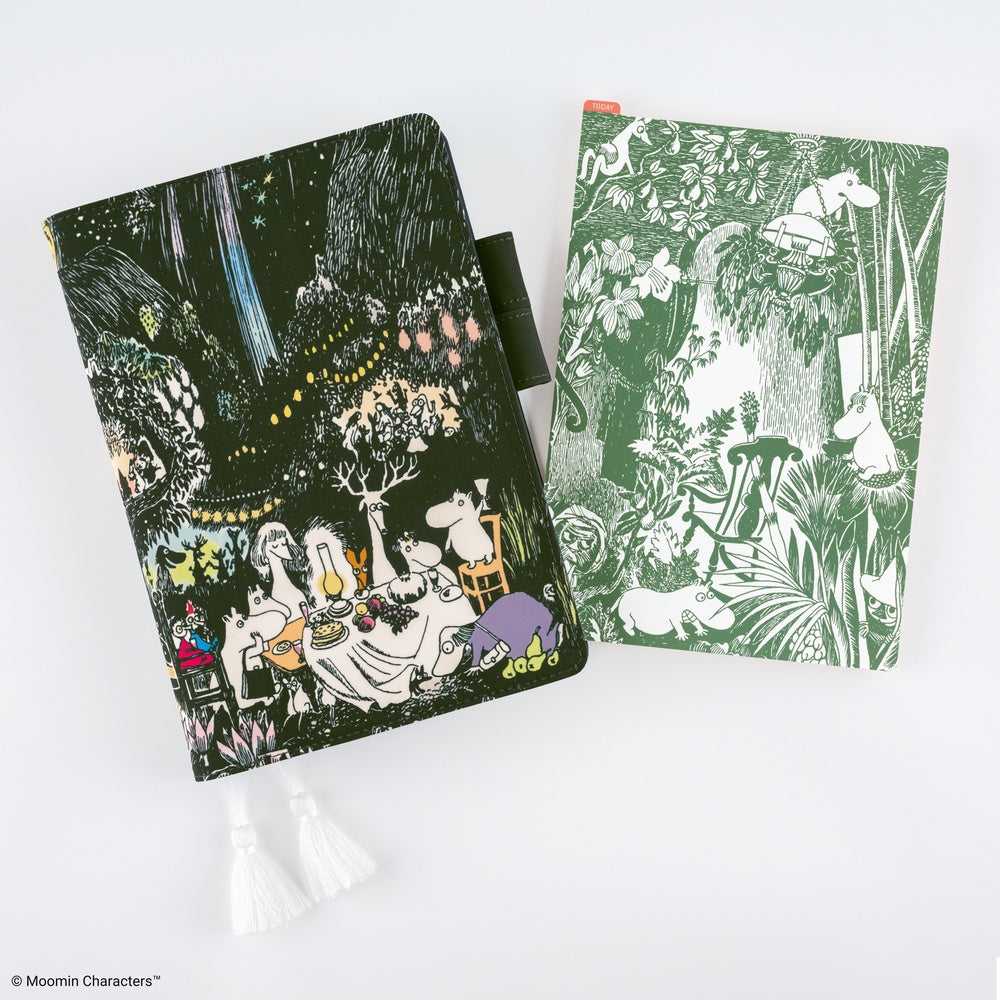 Hobonichi A5 Pencil Board - Moomin: (Jungle Game)