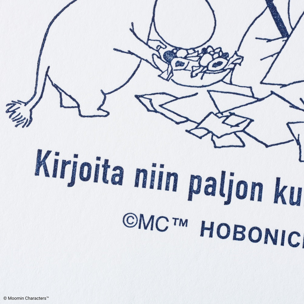 Hobonichi Ink-Absorbing Paper - Moomin