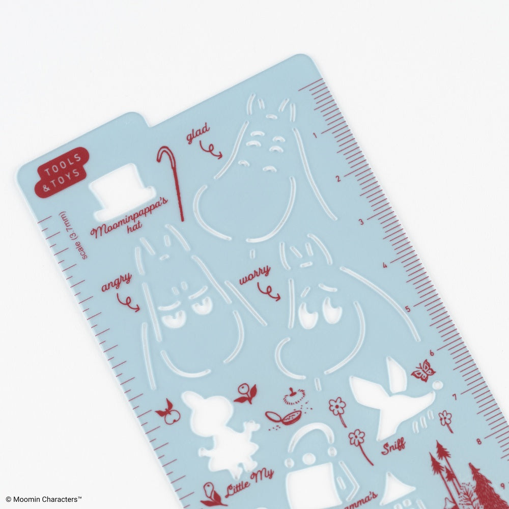 Hobonichi Moomin: Hobonichi Stencil - Moomin