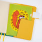 Hobonichi A6 Folder Set - 100%ORANGE: Squirrel's Moving Day (Set of 3)