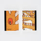 Hobonichi Paper(s) Notepad - 100%ORANGE: Squirrel Appears