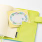 Hobonichi See-Through Sticky Notes - Yuri Sanae: Forest Lake
