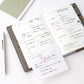 Hobonichi TSUKI no IRO Add-On Sticky Notes