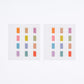 Hobonichi TSUKI no IRO Index Stickers