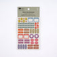 Hobonichi TSUKI no IRO Sticker Set - Schedule
