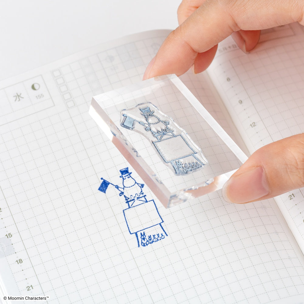 Hobonichi Moomin: Clear Stamp - Moomin (Frame)