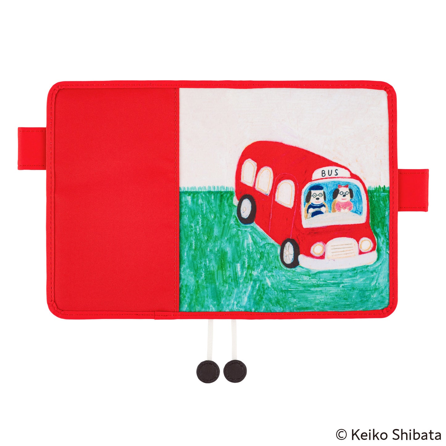 Hobonichi A6 Techo Cover Only - Keiko Shibata: Bus management by Mr. and Mrs. Inoue