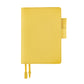 Hobonichi A6 Techo Cover Only - Leather: Brilliant Yellow