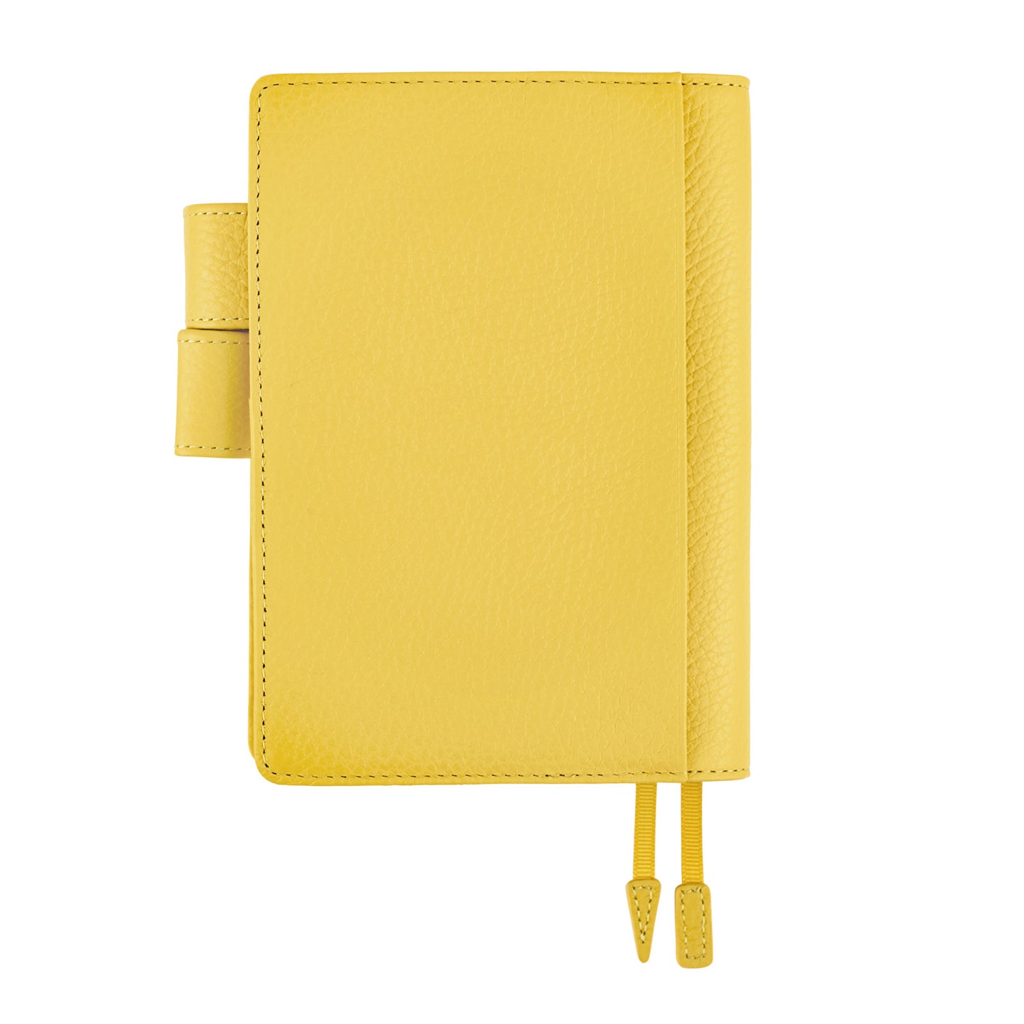 Hobonichi A6 Techo Cover Only - Leather: Brilliant Yellow