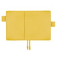 Hobonichi A6 Techo Cover Only - Leather: Brilliant Yellow