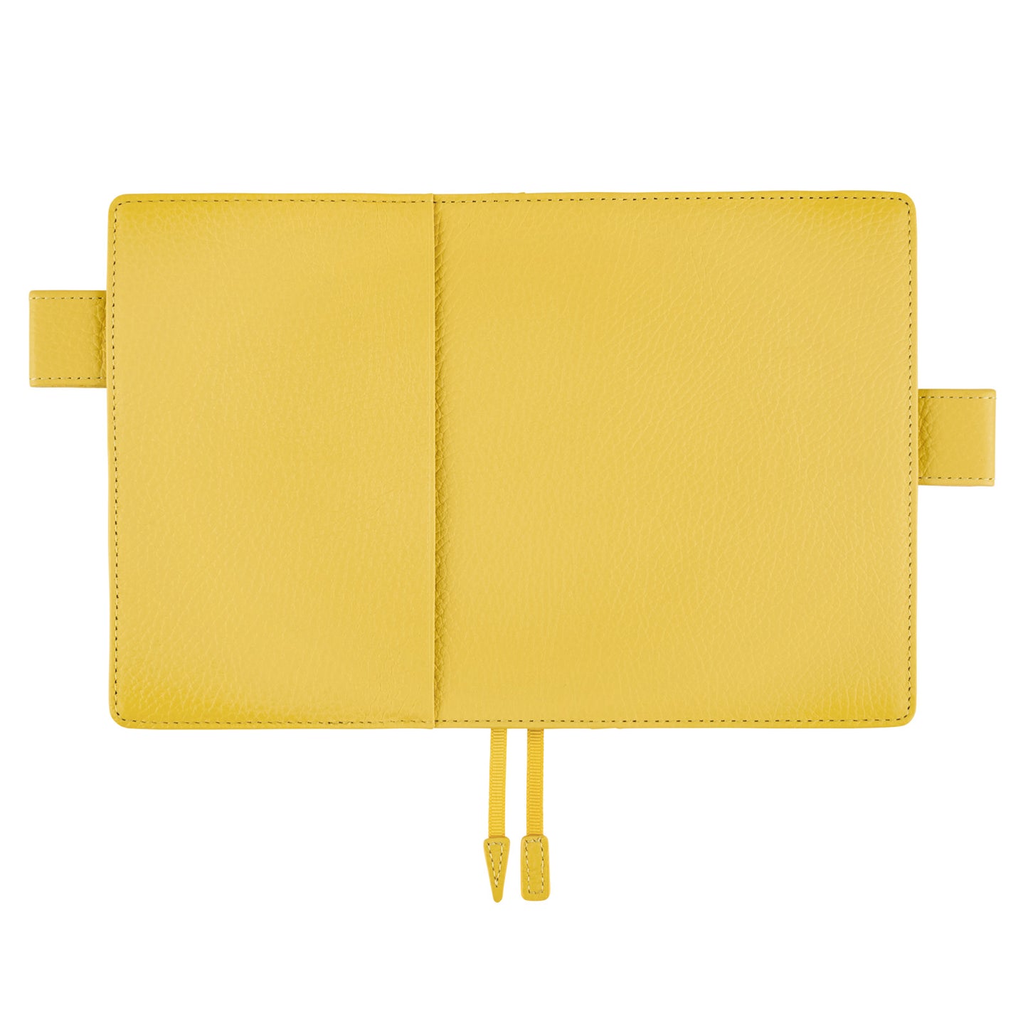Hobonichi A6 Techo Cover Only - Leather: Brilliant Yellow