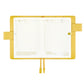Hobonichi A6 Techo Cover Only - Leather: Brilliant Yellow