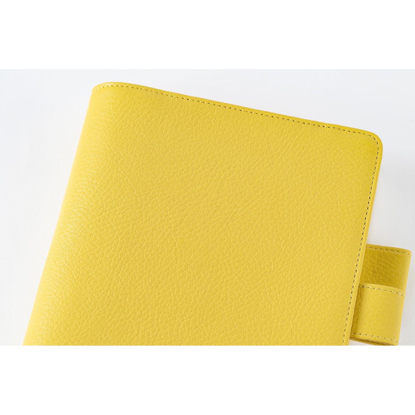 Hobonichi A5 Cousin Cover Only - Leather: Brilliant Yellow
