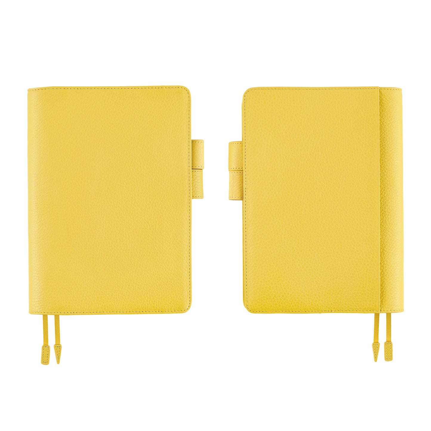 Hobonichi A5 Cousin Cover Only - Leather: Brilliant Yellow