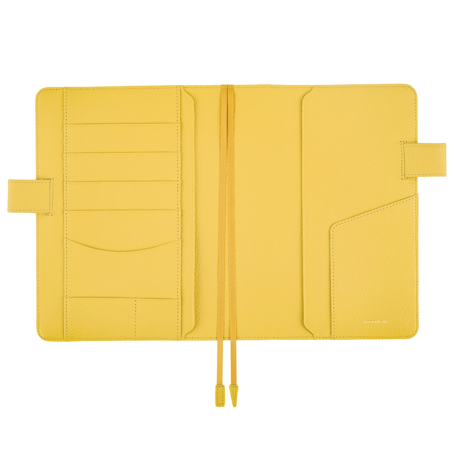 Hobonichi A5 Cousin Cover Only - Leather: Brilliant Yellow