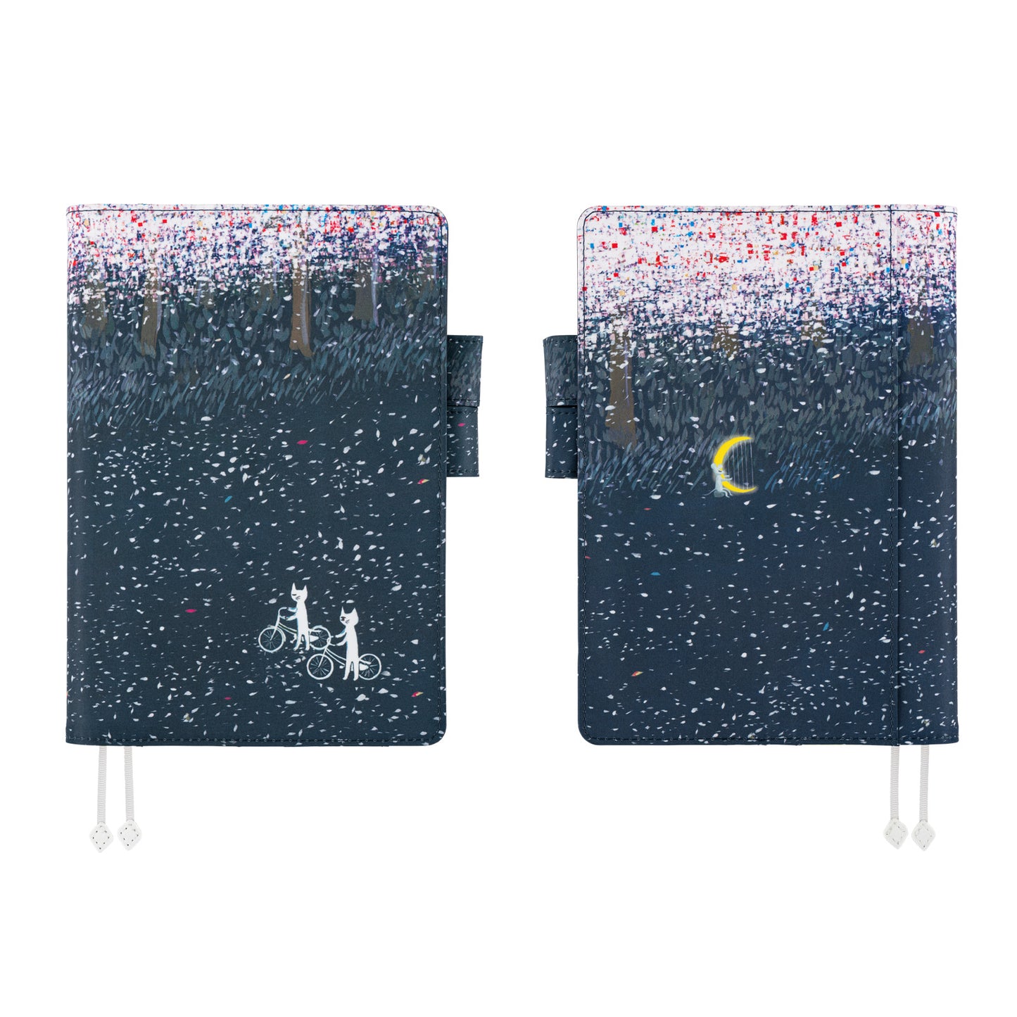 Hobonichi A5 Cousin Cover Only - Hiroko Kubota: The Tone of Illuminated Flowers