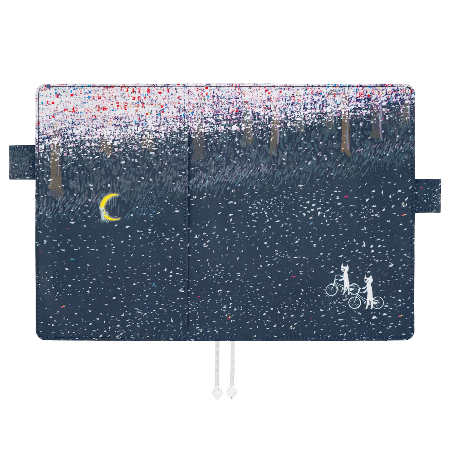 Hobonichi A5 Cousin Cover Only - Hiroko Kubota: The Tone of Illuminated Flowers