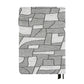 Hobonichi A5 Cousin Cover Only - yuge fabric farm: Kagome Lattice Crest
