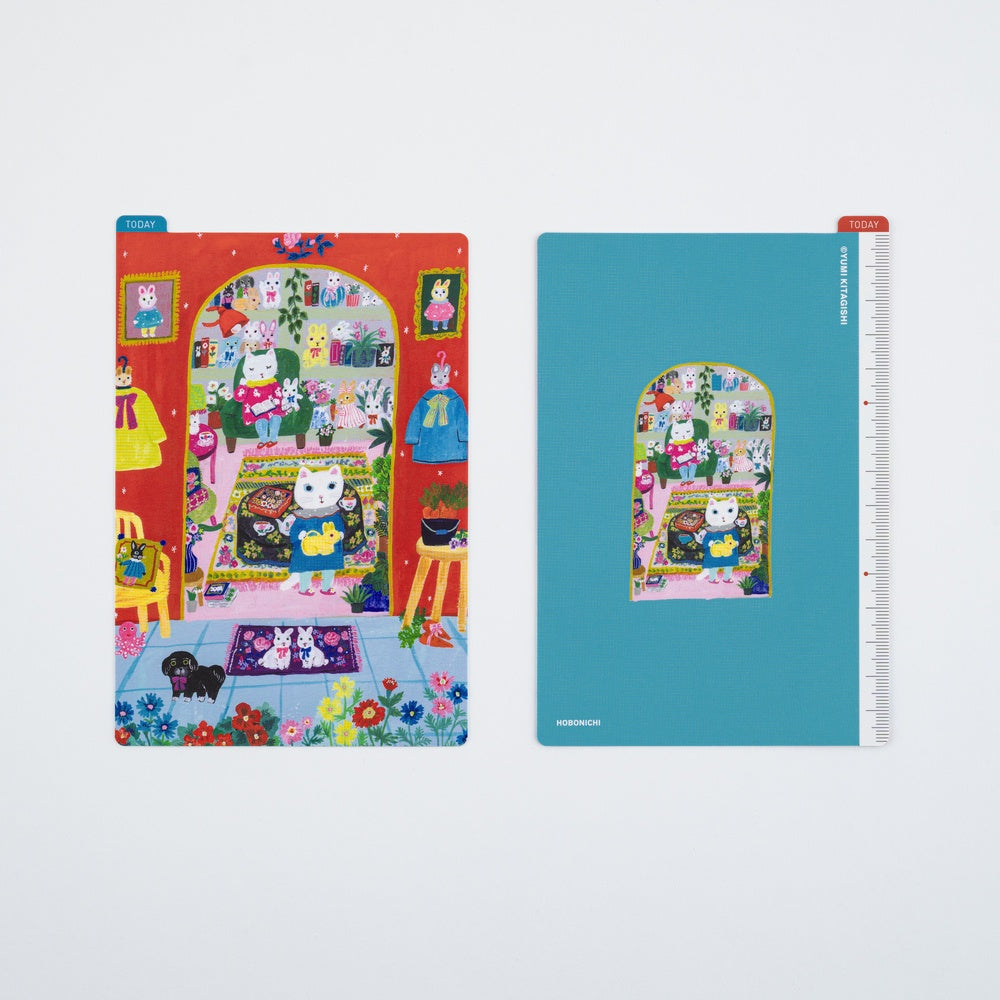 Hobonichi A6 Pencil Board - iYumi Kitagishi: (In the Room)