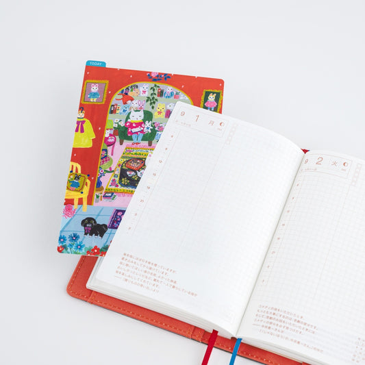 Hobonichi A6 Pencil Board - iYumi Kitagishi: (In the Room)