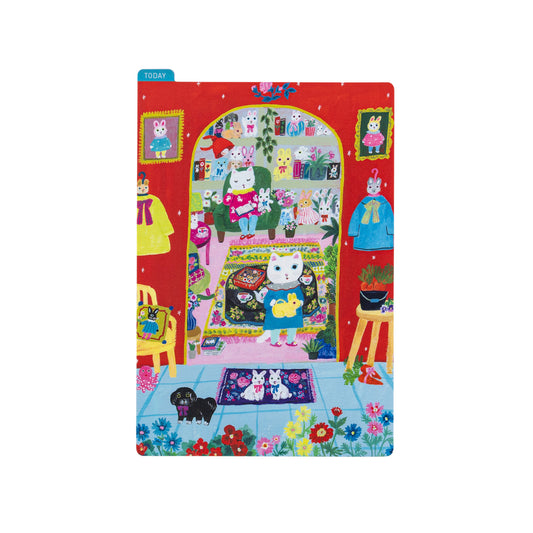 Hobonichi A6 Techo Pencil Board - Yumi Kitagishi: In the Room