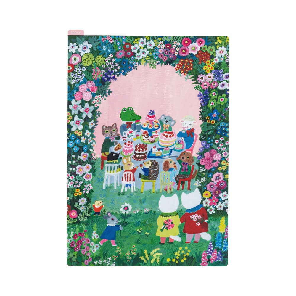 Hobonichi A5 Pencil Board - iYumi Kitagishi: (In the Garden)
