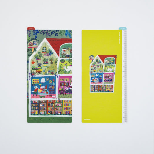 Hobonichi Weeks Pencil Board - iYumi Kitagishi: (Animal Condo)