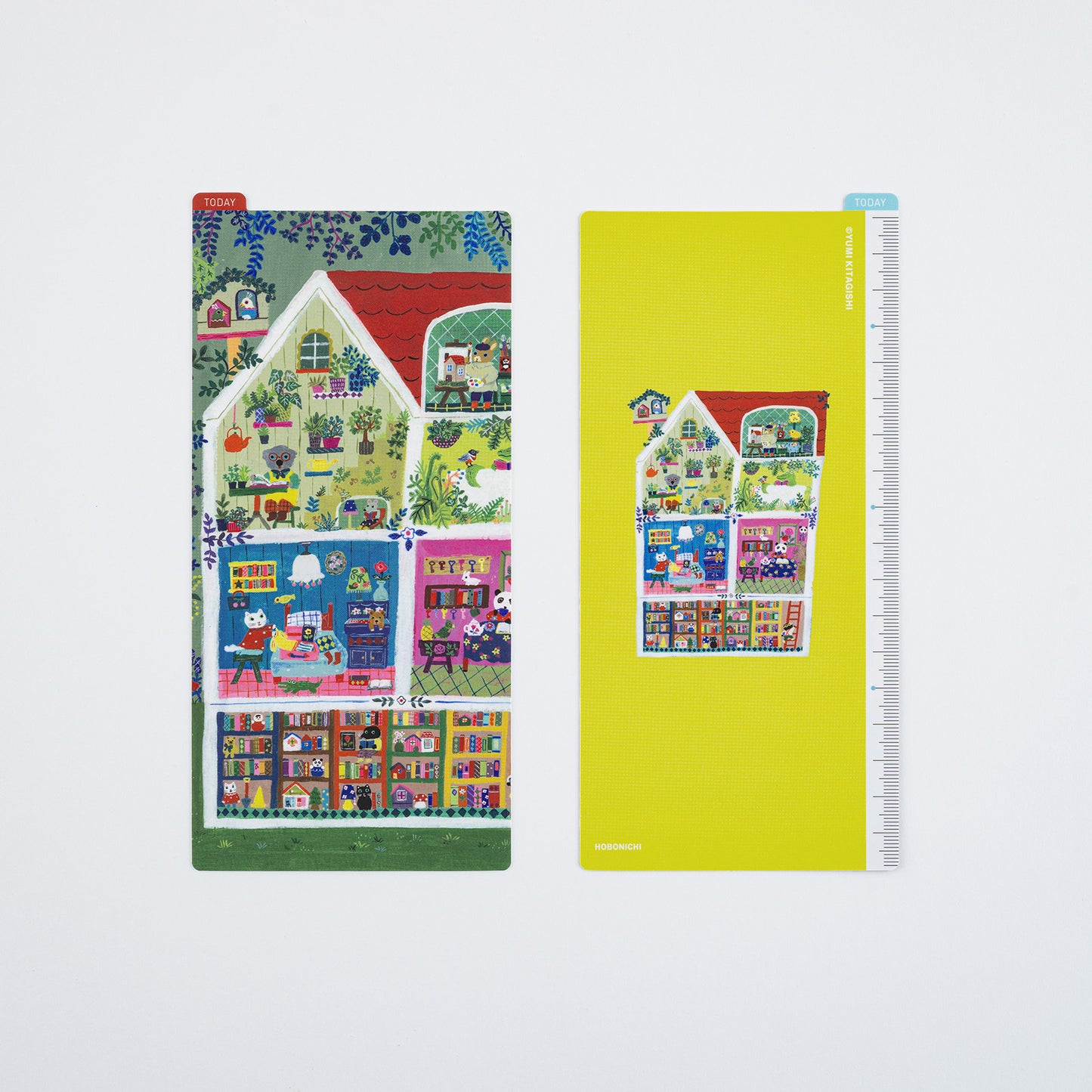 Hobonichi Weeks Pencil Board - Yumi Kitagishi: Animal Condo