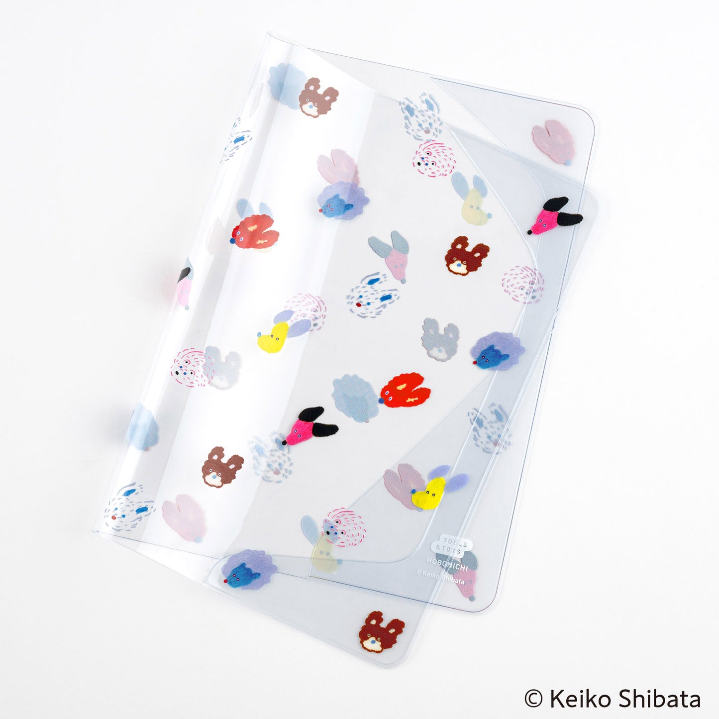 Hobonichi A5 Cousin Cover on Cover - Keiko Shibata: (Dog Ears Fluttering in the Wind)