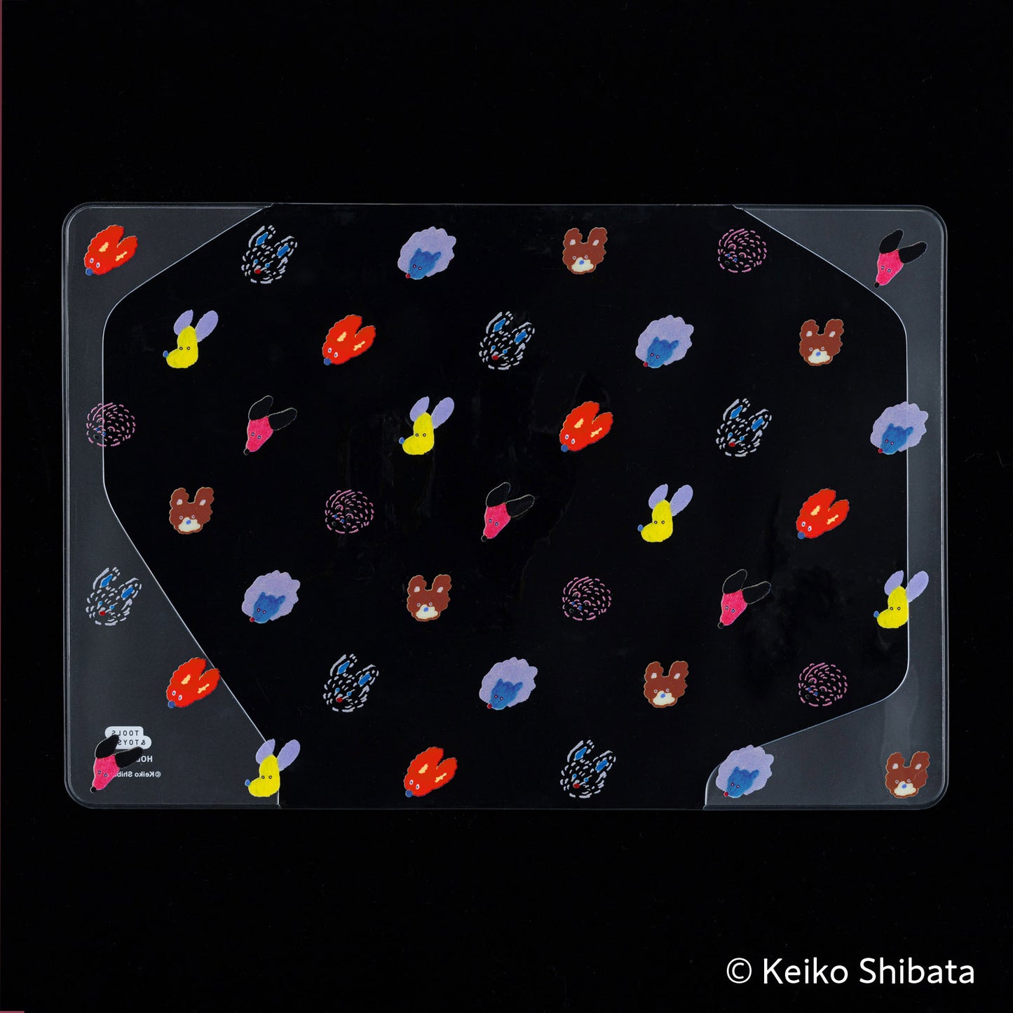 Hobonichi A5 Cousin Cover on Cover - Keiko Shibata: (Dog Ears Fluttering in the Wind)
