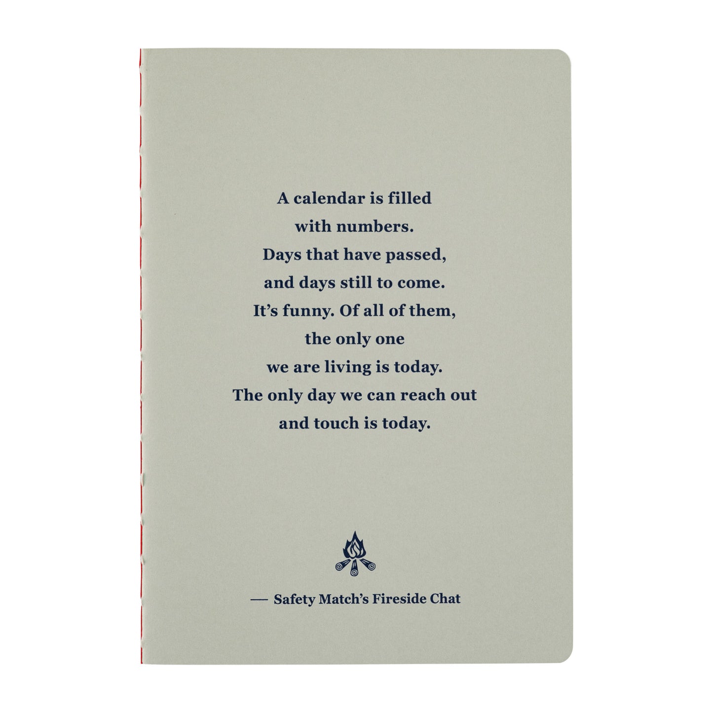 Hobonichi B6 Fireside Chat Notebook - Graph