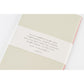 Hobonichi B6 Fireside Chat Notebook - Graph
