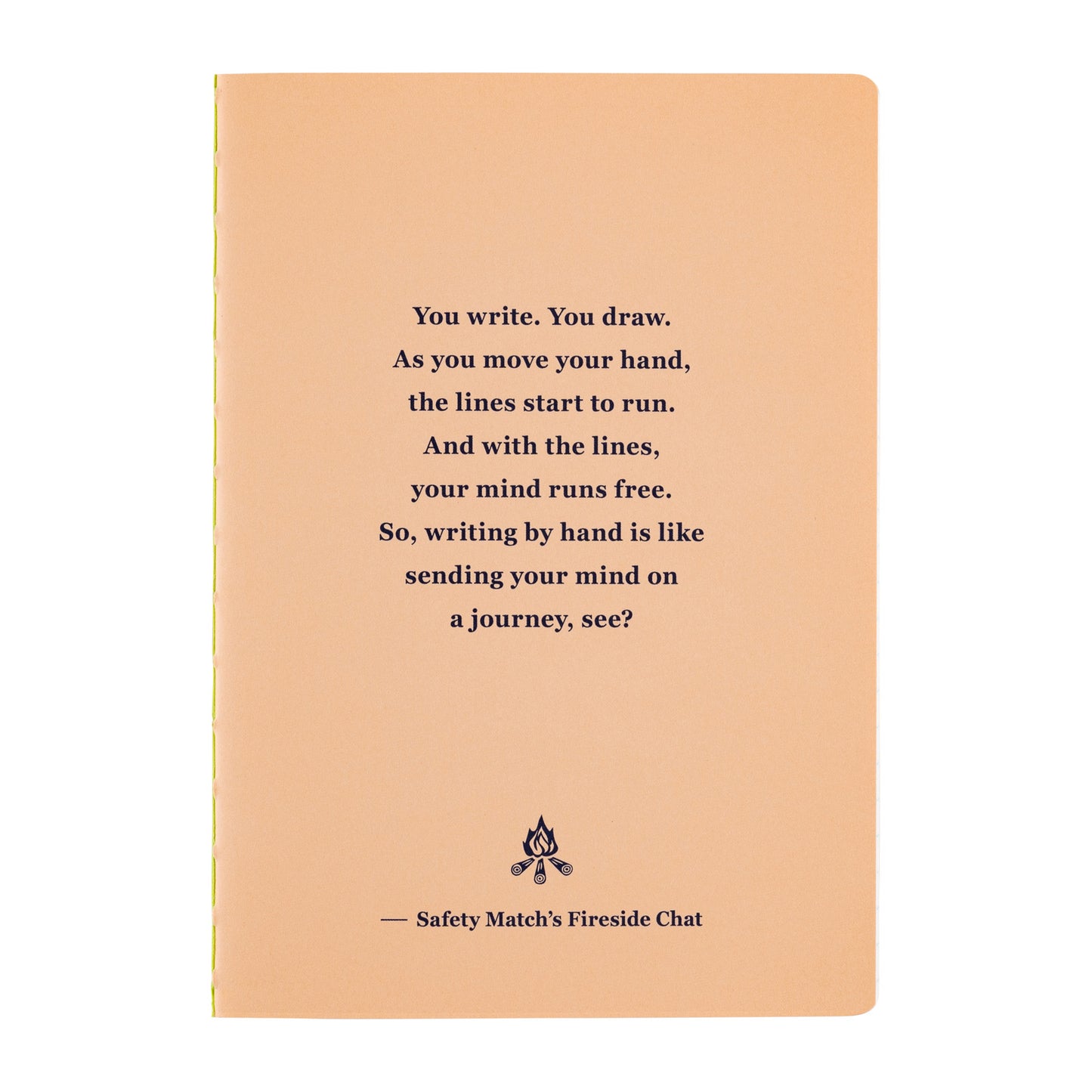 Hobonichi B6 Fireside Chat Notebook - Ruled