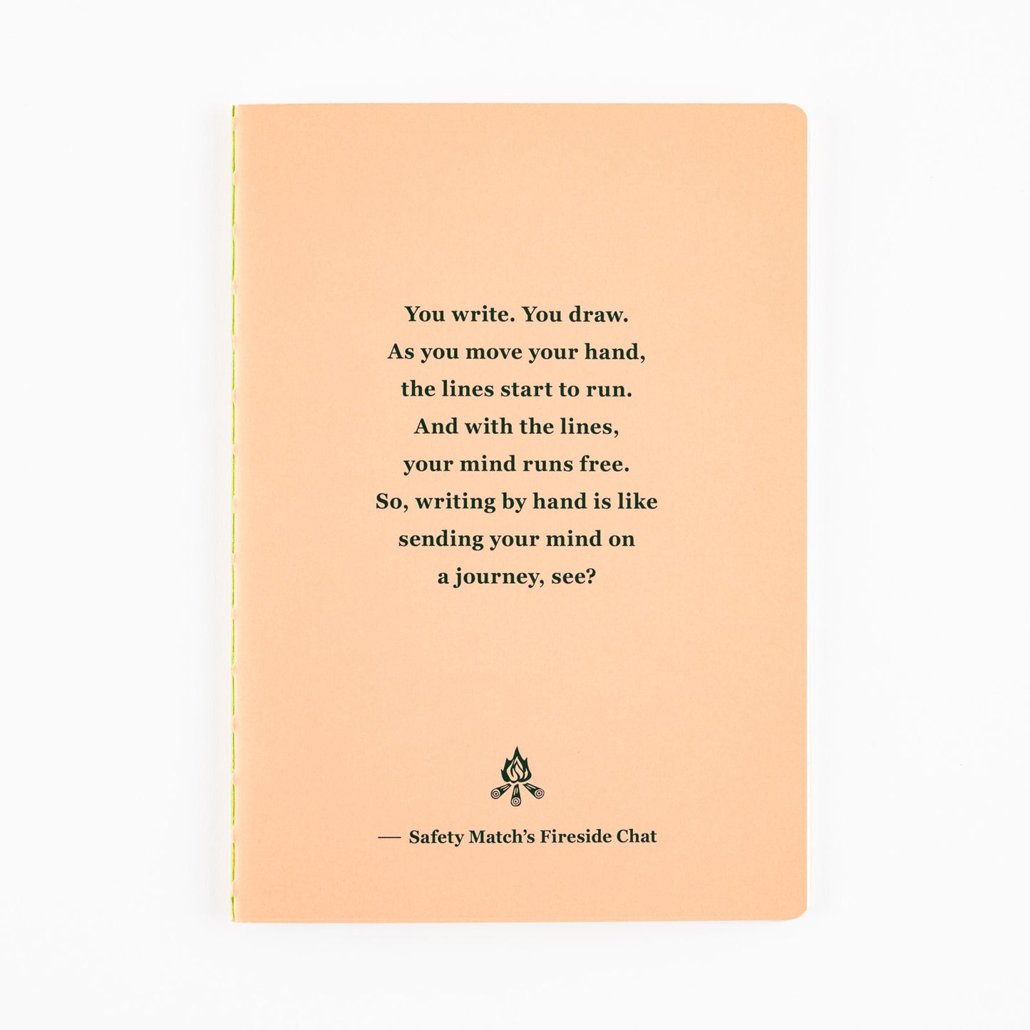 Hobonichi B6 Fireside Chat Notebook - Ruled
