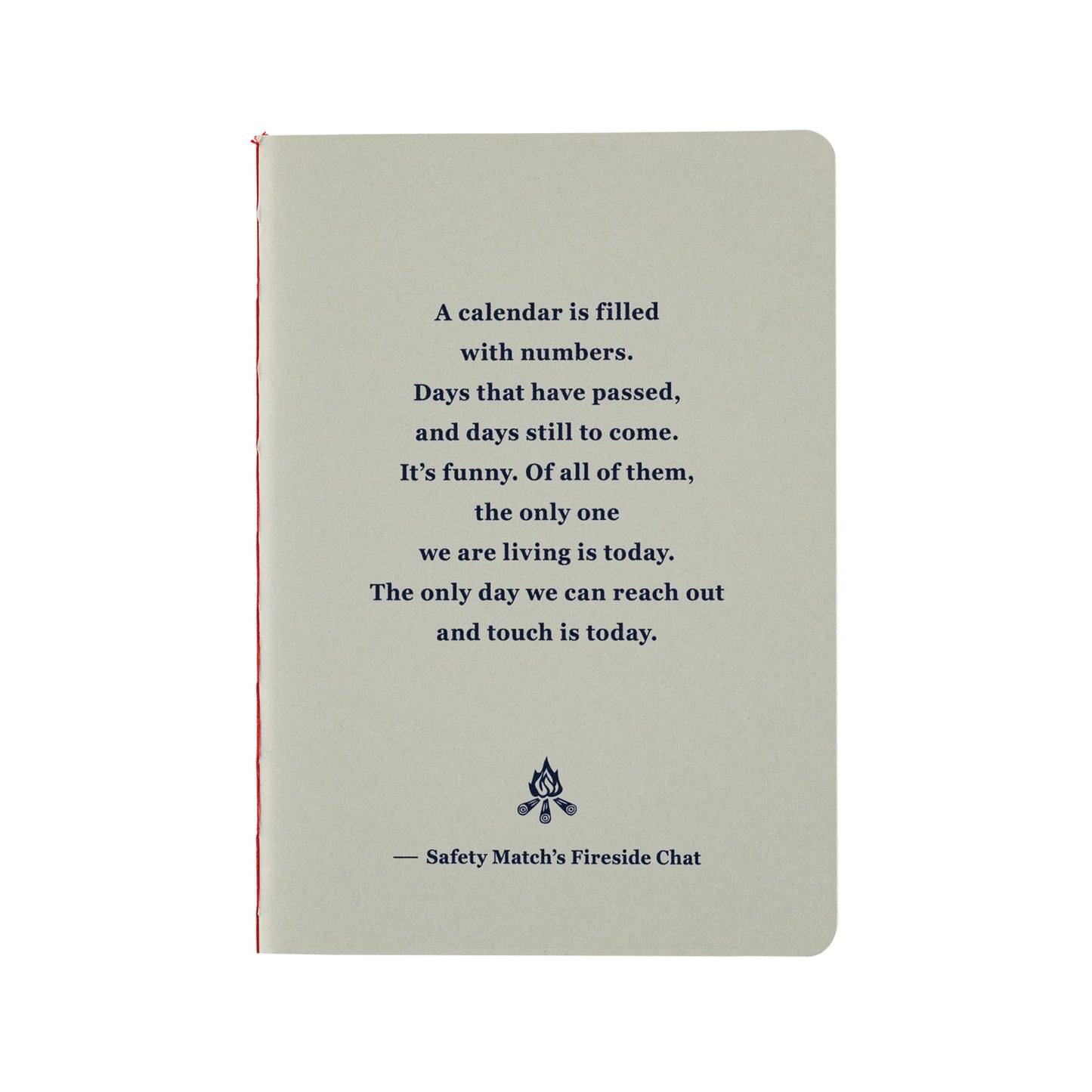 Hobonichi B7 Fireside Chat Notebook - Graph