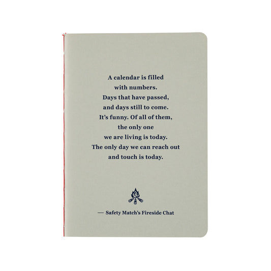Hobonichi B7 Fireside Chat Notebook - Graph