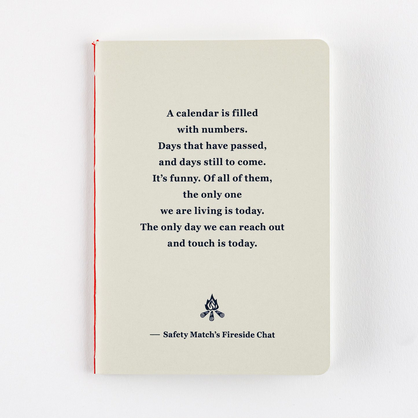 Hobonichi B7 Fireside Chat Notebook - Graph