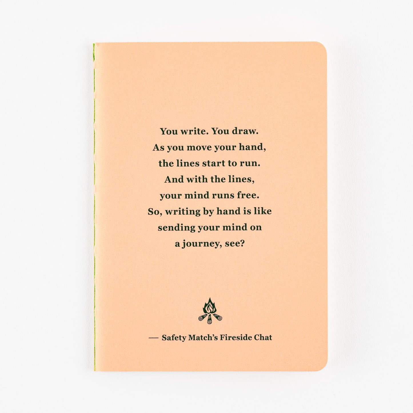 Hobonichi B7 Fireside Chat Notebook - Ruled