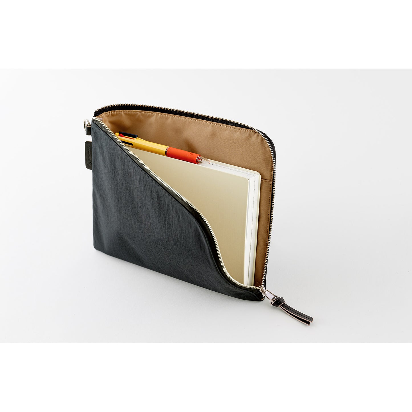 Hobonichi A5 Tragen Flat Pouch - Black